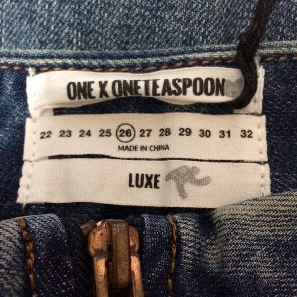 One Teaspoon Vixen High Waist Denim Skirt - Picture 4 of 8